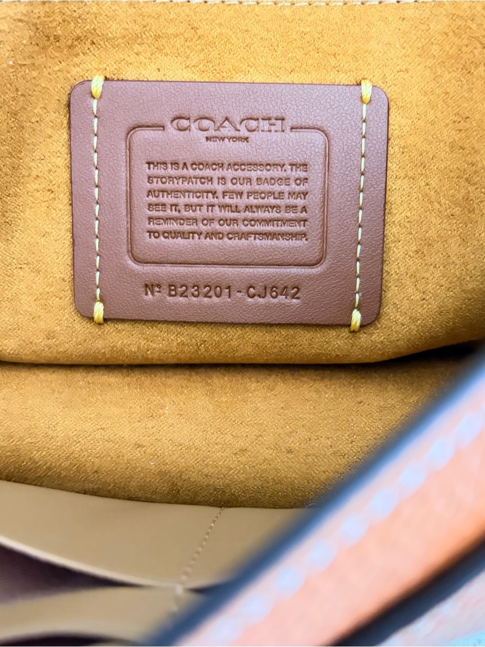 Coach Pride Tabby Chain Clutch - Picture 10 of 12
